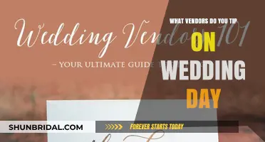 Who to Tip on Your Wedding Day: A Vendor Tipping Guide