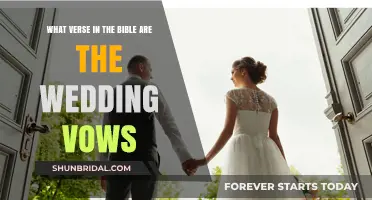 Biblical Wedding Vows: Discovering Sacred Verses for Lifelong Commitments