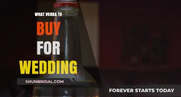 Perfect Wedding Vodka: Top Picks for Your Special Celebration