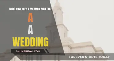 Mormon Wedding Vows: A Man's Promise