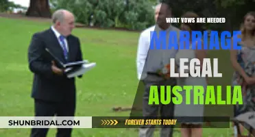 Essential Marriage Vows for a Legal Wedding in Australia