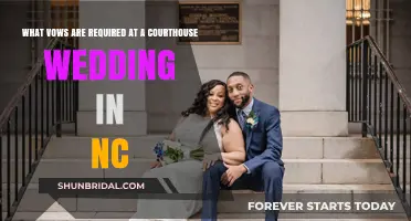 NC Courthouse Wedding Vows: Essential Promises for Your Big Day