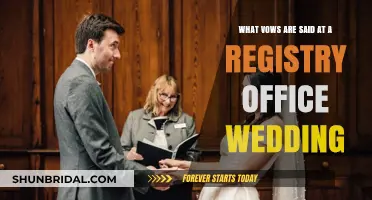 Registry Office Wedding Vows: Simple, Legal, and Heartfelt Promises Explained
