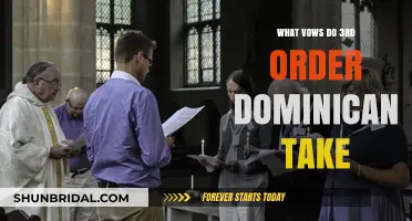 Dominican Third Order Vows: Promises of Prayer, Study, and Service