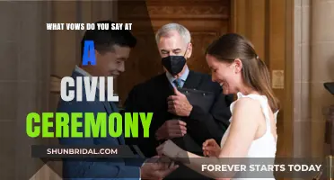 Civil Ceremony Vows: Crafting Meaningful Promises for Your Special Day