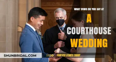 Simple Courthouse Wedding Vows: What to Say on Your Big Day
