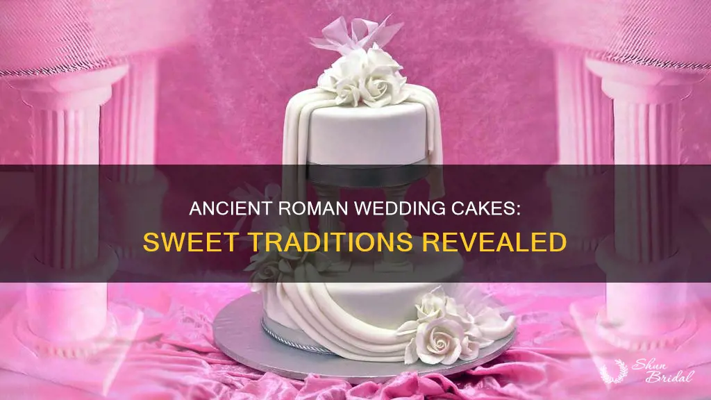 what was a traditional wedding cake like for ancient romans