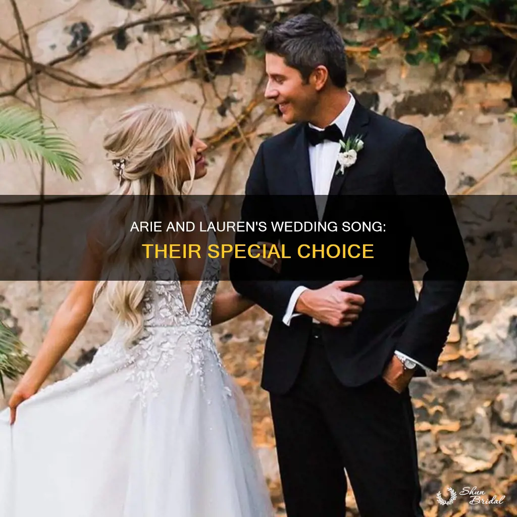 what was arie and lauren wedding song