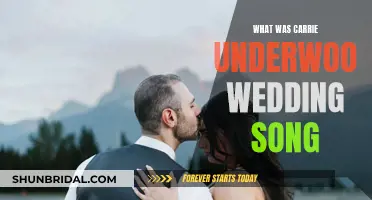 Carrie Underwood's Wedding Song Choice Revealed
