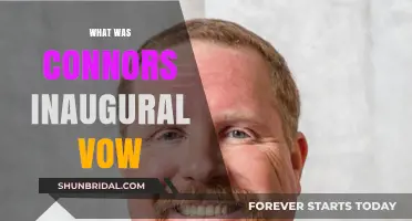 Unveiling Connors' Inaugural Vow: A Promise to Lead and Inspire