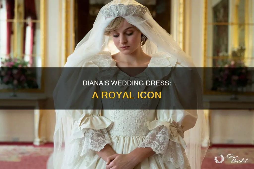 what was dianas wedding dress