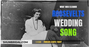 Eleanor Roosevelt's Wedding Song: A Musical Mystery