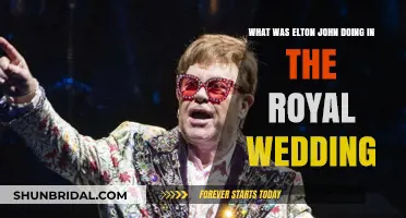 Elton John's Royal Wedding Performance: A Memorable Tribute