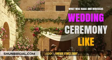 Isaac and Rebecca's Biblical Wedding: Traditions, Rituals, and Symbolism Explored