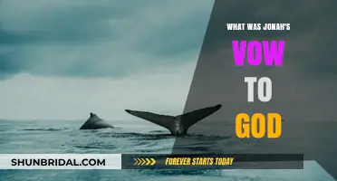 Jonah's Vow to God: Unraveling His Promise in the Whale's Belly