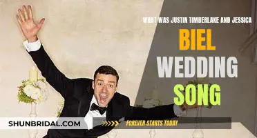 Justin Timberlake and Jessica Biel's Wedding Song Choice