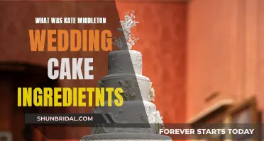 Royal Wedding Cake: Kate Middleton's Ingredients Revealed