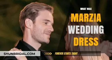 Marzia's Wedding Dress: A Dreamy, Ethereal Gown