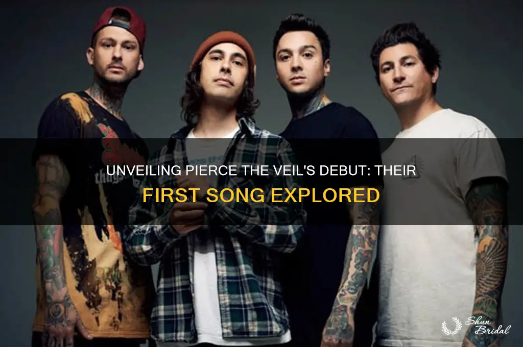 what was pierce the veil first song