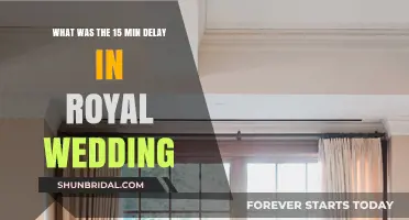 Unraveling the Mystery: Royal Wedding's 15-Minute Delay Explained