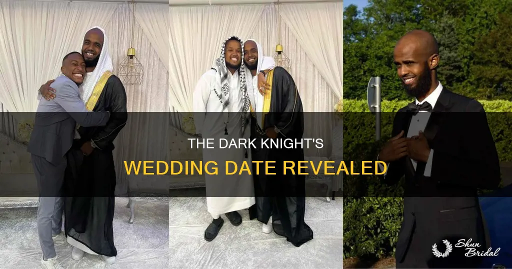 what was the date of darkest man wedding