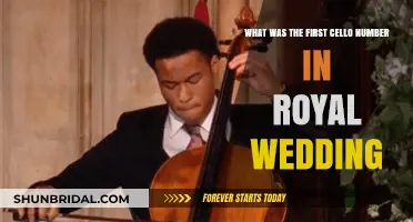 Royal Wedding's Historic Cello Number: Unveiling the First Performance