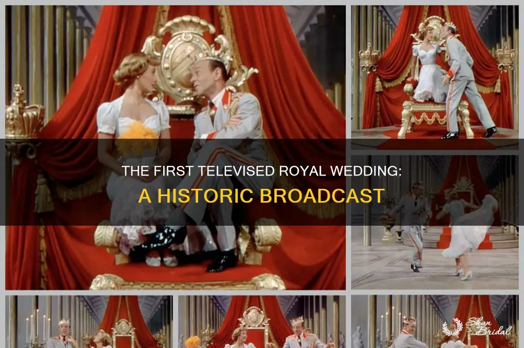 what was the first televised royal wedding