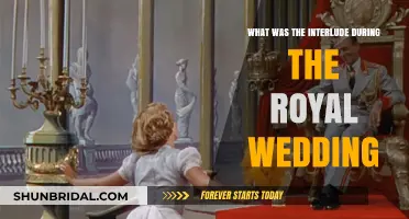 Royal Wedding Interlude: Unveiling the Memorable Moment Between Vows