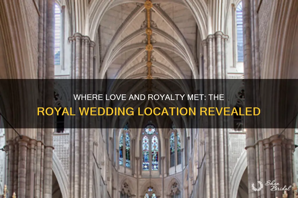 what was the locationof the royal wedding