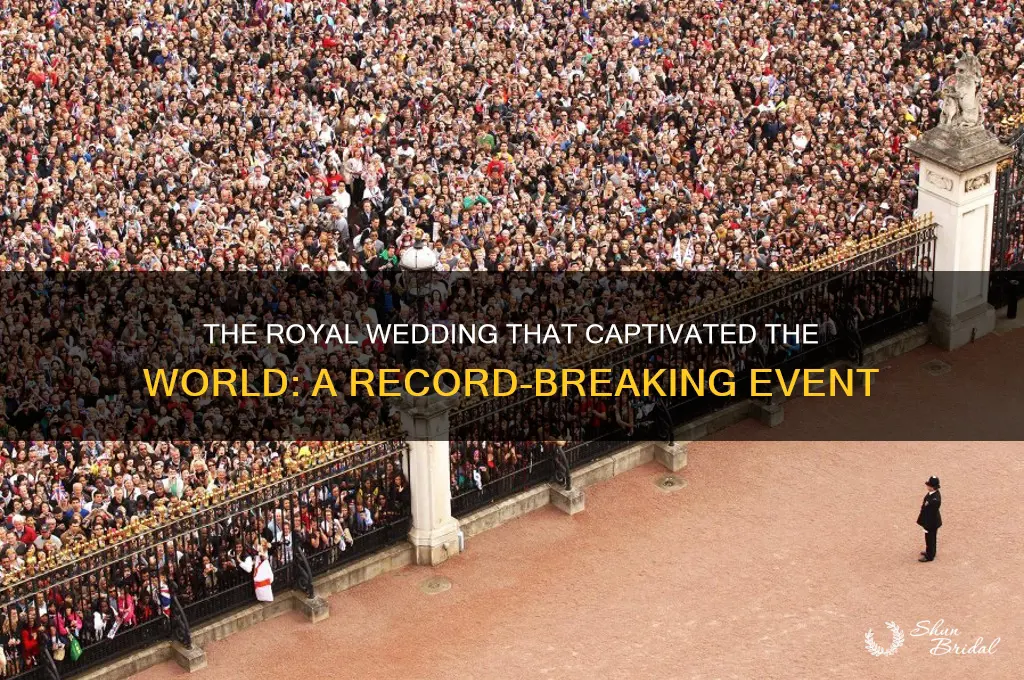 what was the most watched royal wedding
