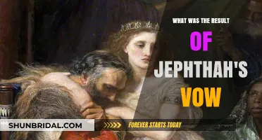 Jephthah's Vow: Consequences, Interpretations, and Biblical Lessons Explored