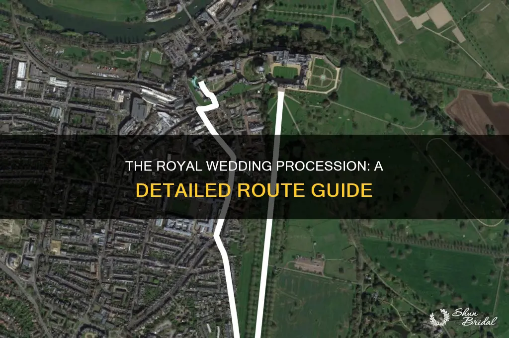 what was the route the royal wedding went