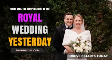 Royal Wedding Weather: Yesterday's Temperature at the Historic Celebration