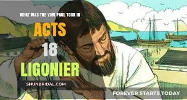 Paul's Vow in Acts 18: A Ligonier Ministries Perspective