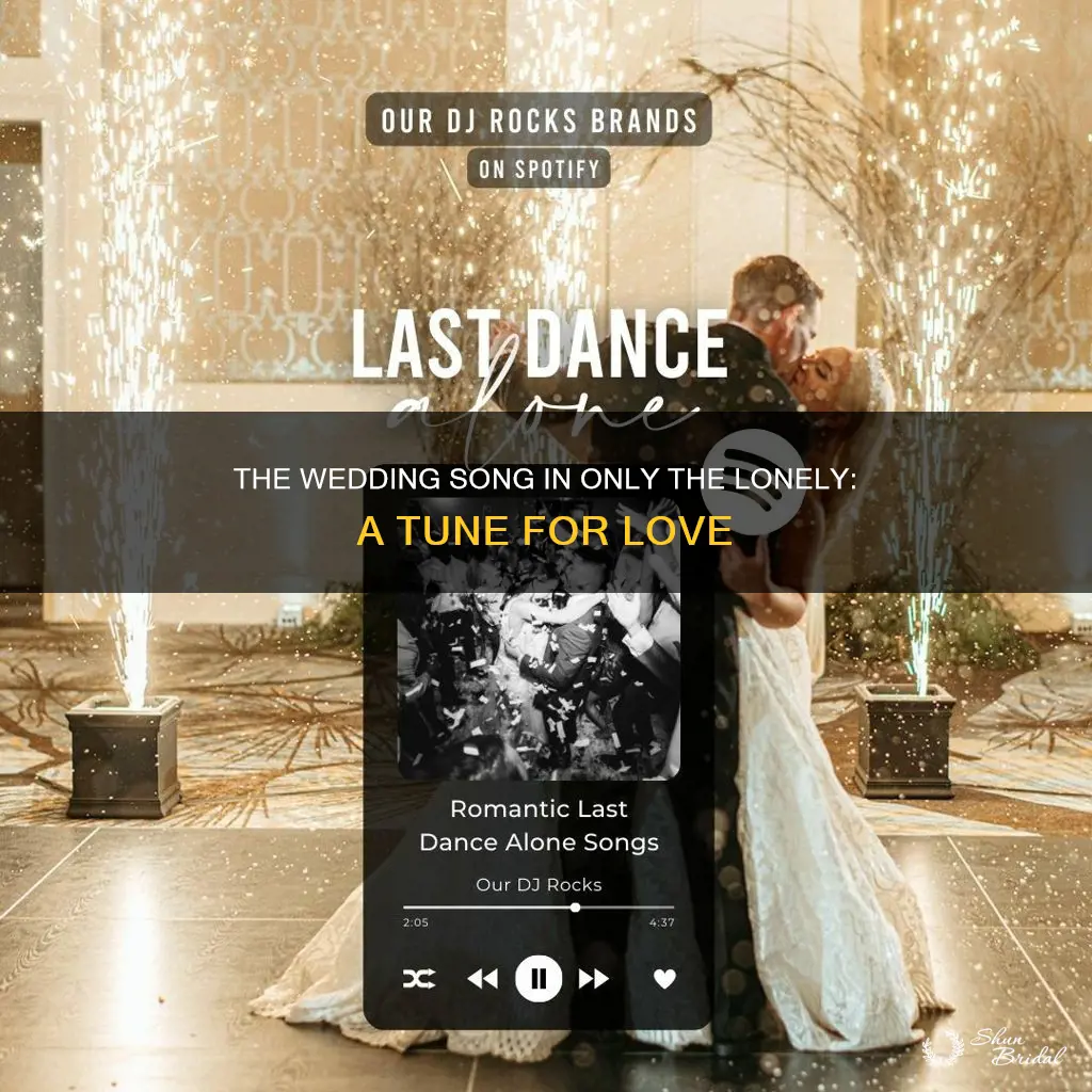 what was the wedding song in only the lonley