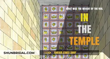 Unveiling the Mystery: Temple Veil's Weight Explored