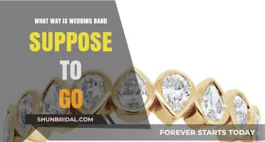 Wedding Band Etiquette: Which Way Should It Face?
