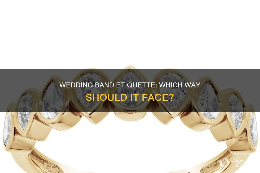 what way is wedding band suppose to go