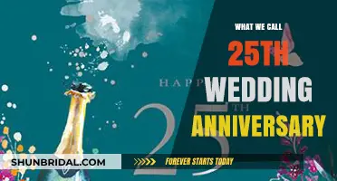 Celebrating Silver Love: The 25th Wedding Anniversary Name and Meaning