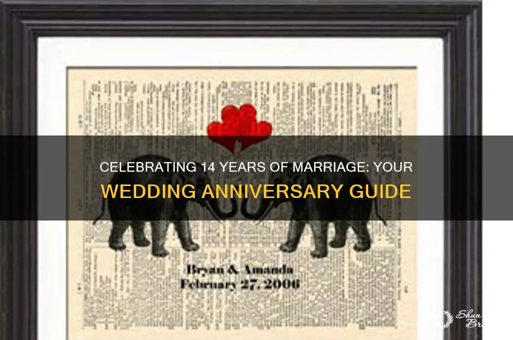 what wedding anniversary is 14 years