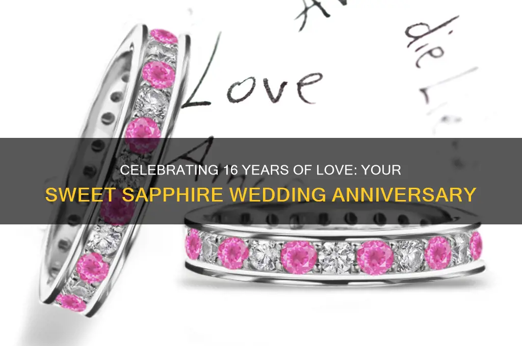 what wedding anniversary is 16 years