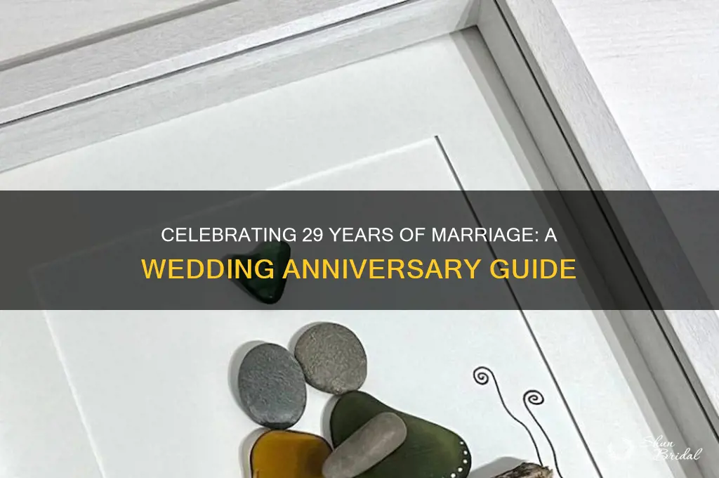 what wedding anniversary is 29 years of marriage