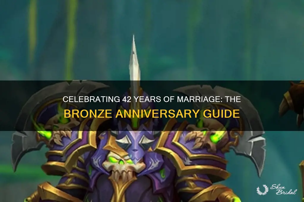 what wedding anniversary is 42