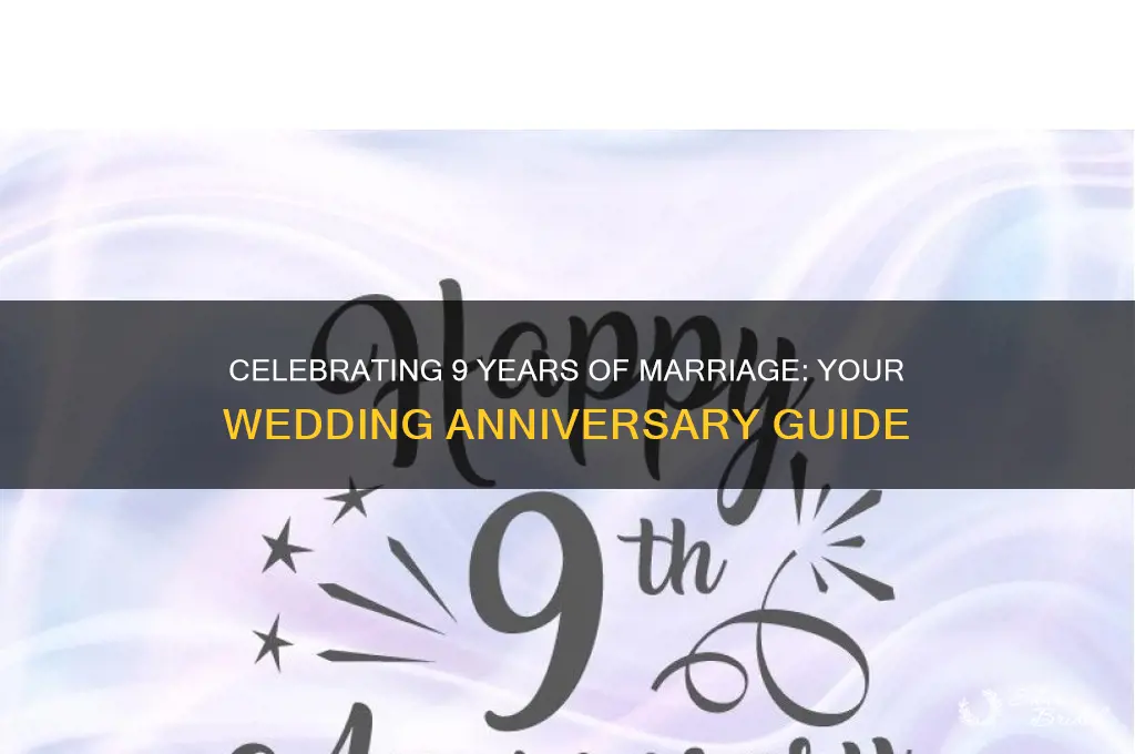 what wedding anniversary is 9 years