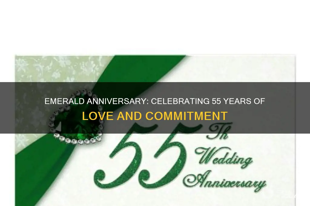 what wedding anniversary is emerald