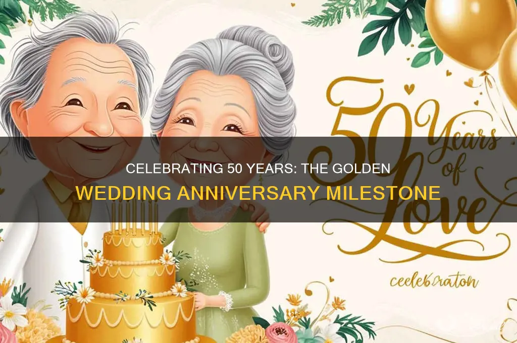 what wedding anniversary is gold