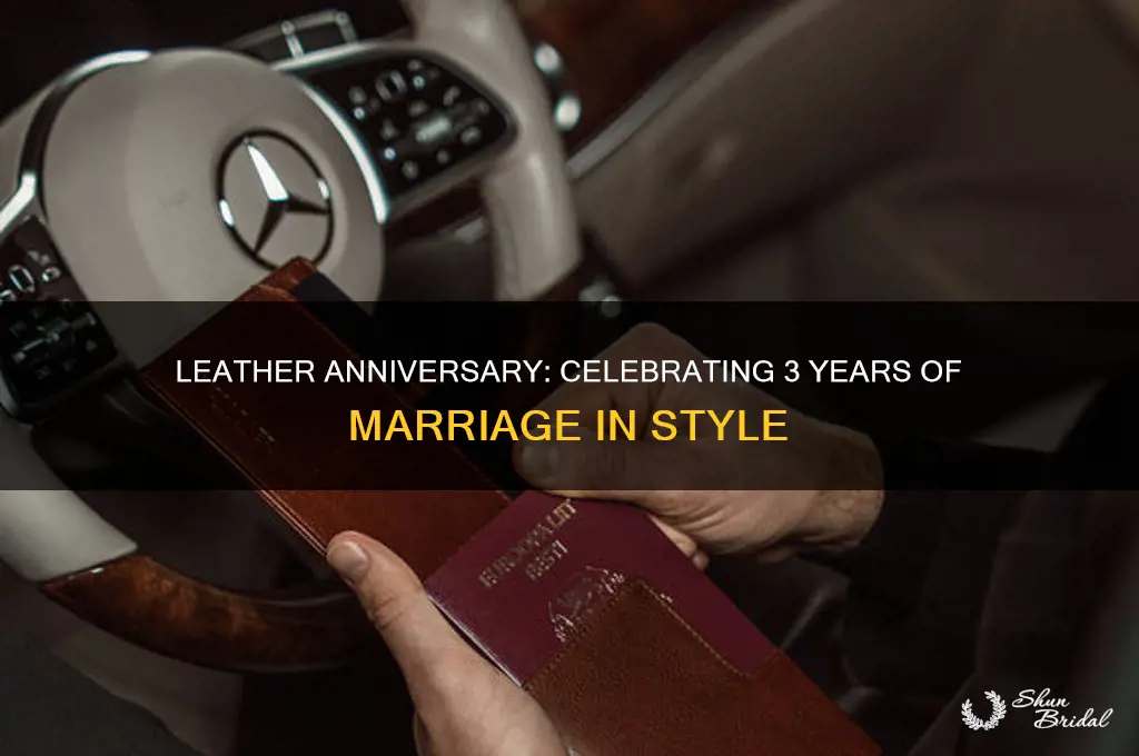 what wedding anniversary is leather