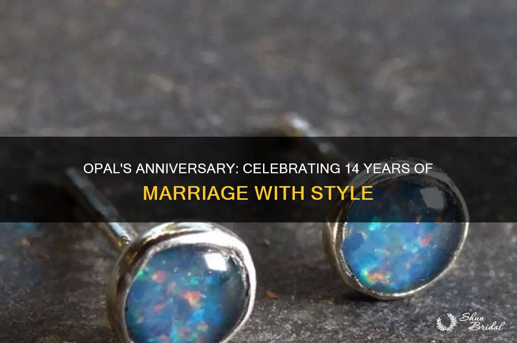 what wedding anniversary is opal