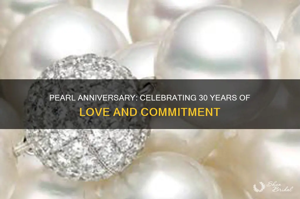 what wedding anniversary is pearl