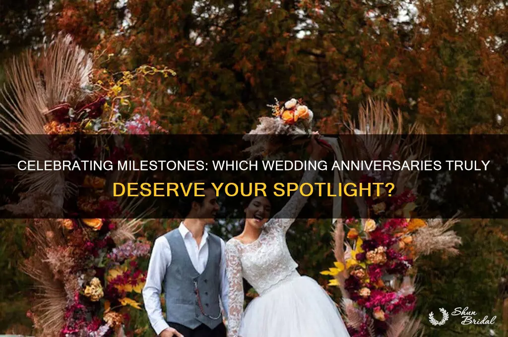 what wedding anniversary should you celebrate